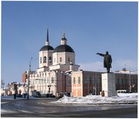 Томск в тумане